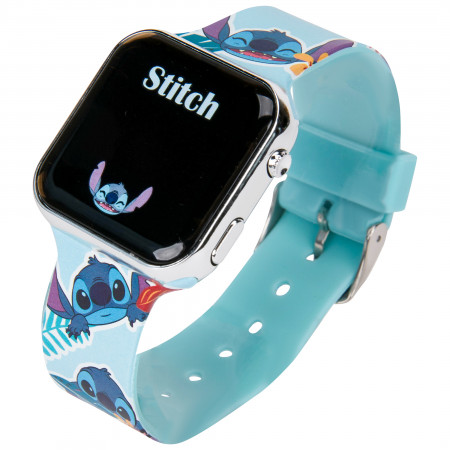 Lilo & Stitch Pineapples LED Kids Digital Wrist Watch